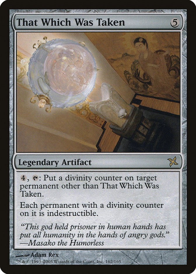 That Which Was Taken [Betrayers of Kamigawa] | Card Merchant Takapuna