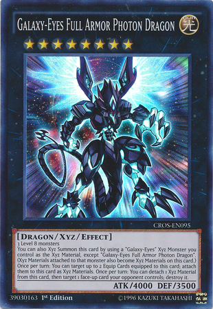 Galaxy-Eyes Full Armor Photon Dragon [CROS-EN095] Super Rare | Card Merchant Takapuna