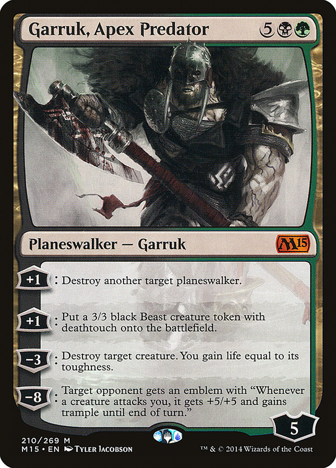 Garruk, Apex Predator [Magic 2015] | Card Merchant Takapuna