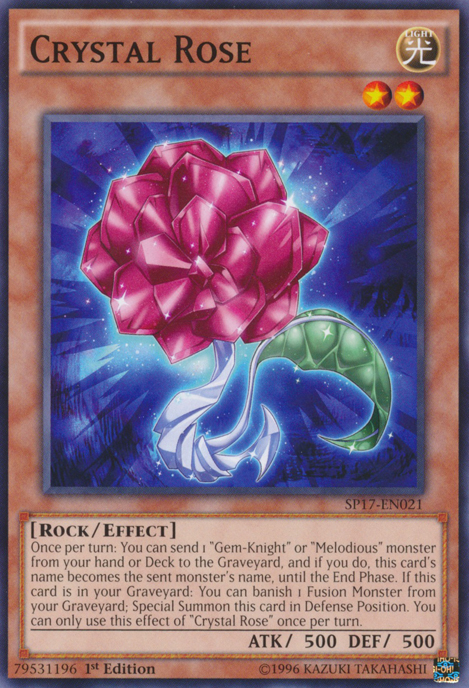 Crystal Rose [SP17-EN021] Common | Card Merchant Takapuna