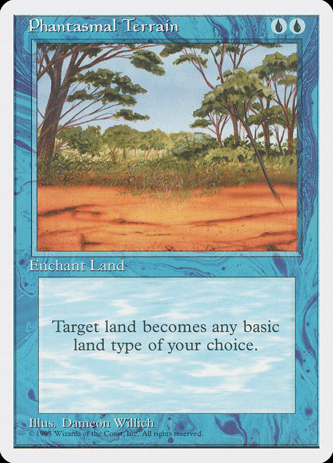 Phantasmal Terrain [Fourth Edition] | Card Merchant Takapuna