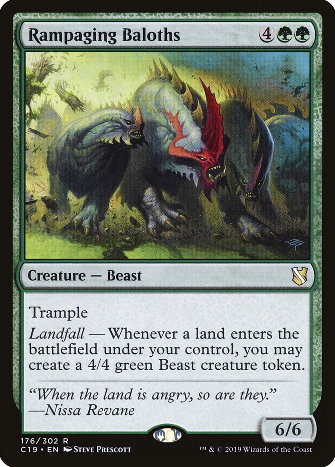 Rampaging Baloths [Commander 2019] | Card Merchant Takapuna