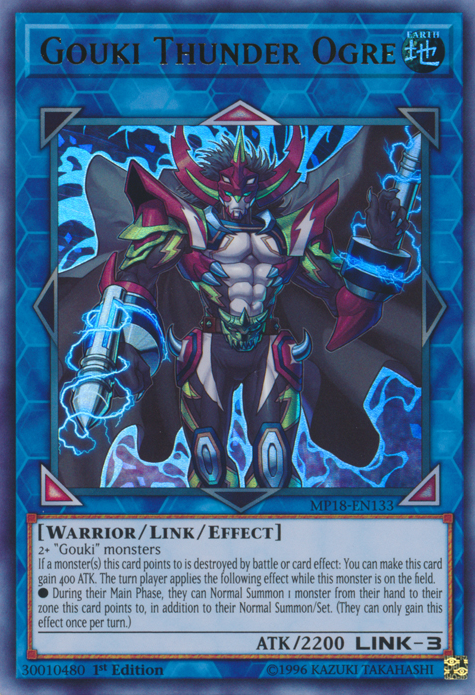 Gouki Thunder Ogre [MP18-EN133] Ultra Rare | Card Merchant Takapuna