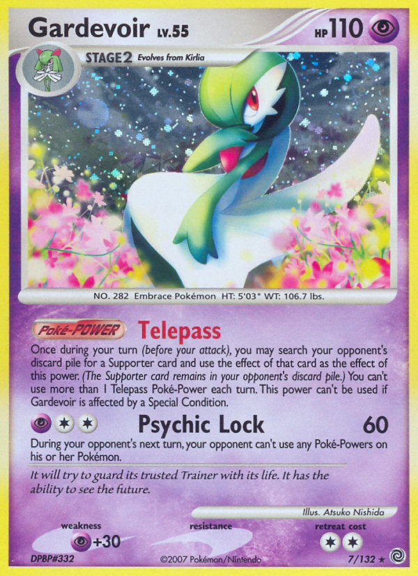 Gardevoir (7/132) [Diamond & Pearl: Secret Wonders] | Card Merchant Takapuna