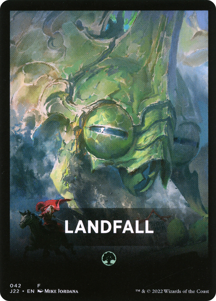 Landfall Theme Card [Jumpstart 2022 Front Cards] | Card Merchant Takapuna