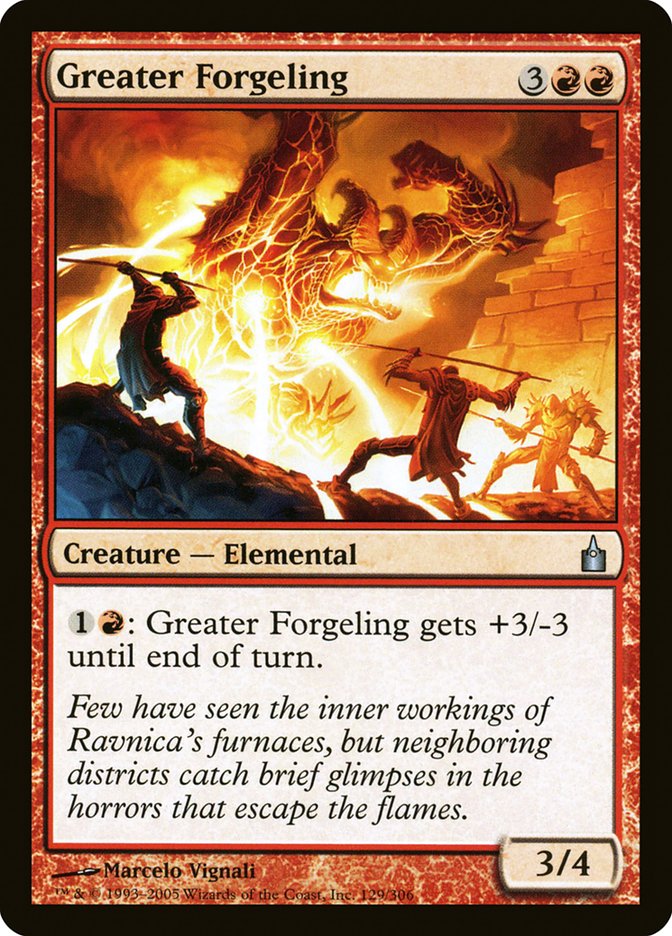 Greater Forgeling [Ravnica: City of Guilds] | Card Merchant Takapuna