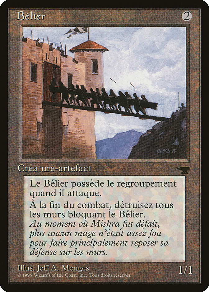 Battering Ram (French) - "Belier" [Renaissance] | Card Merchant Takapuna