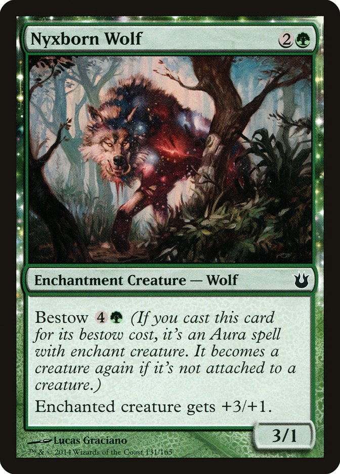 Nyxborn Wolf [Born of the Gods] | Card Merchant Takapuna