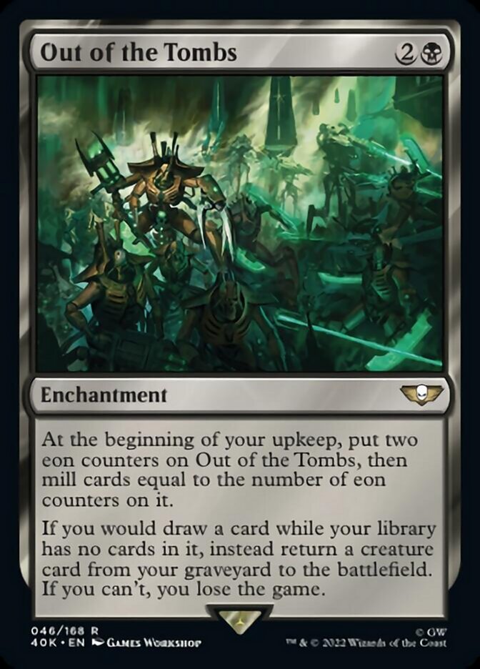 Out of the Tombs [Warhammer 40,000] | Card Merchant Takapuna