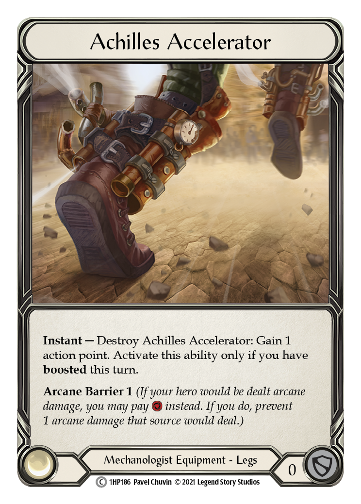 Achilles Accelerator [1HP186] (History Pack 1) | Card Merchant Takapuna