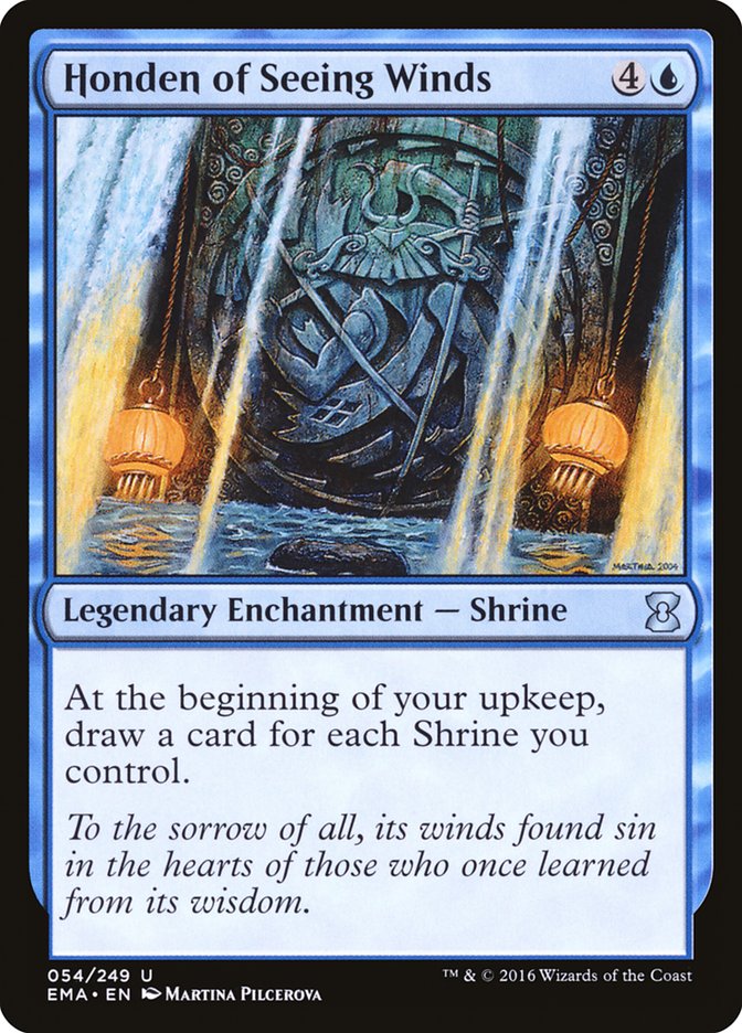 Honden of Seeing Winds [Eternal Masters] | Card Merchant Takapuna