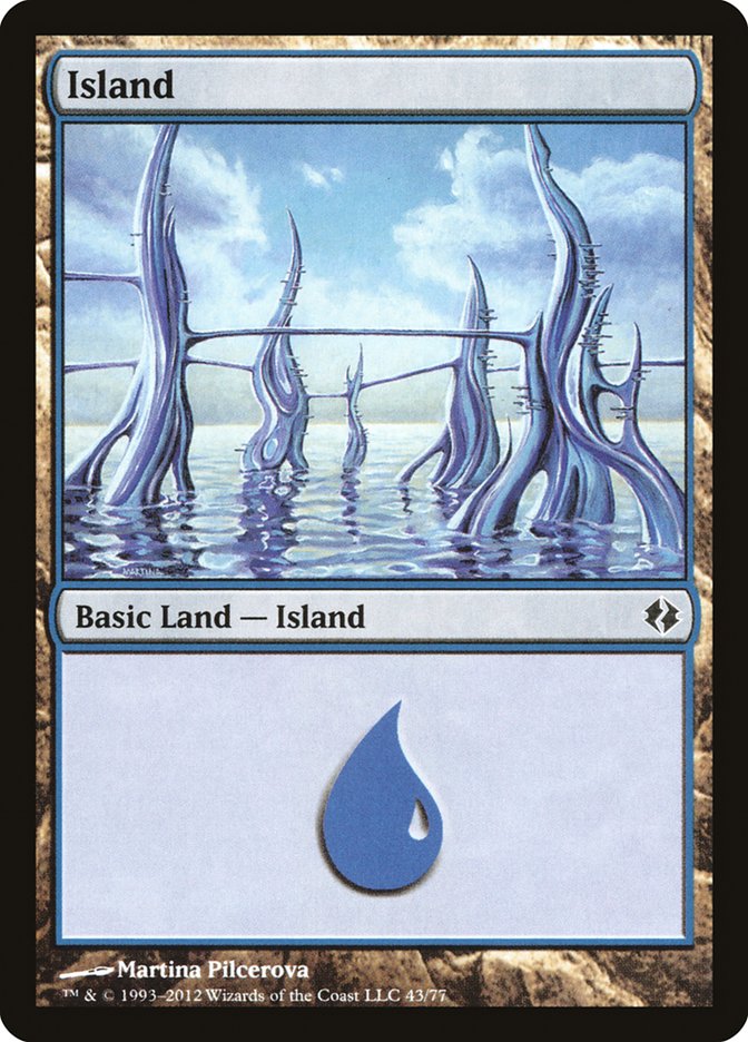 Island (43) [Duel Decks: Venser vs. Koth] | Card Merchant Takapuna