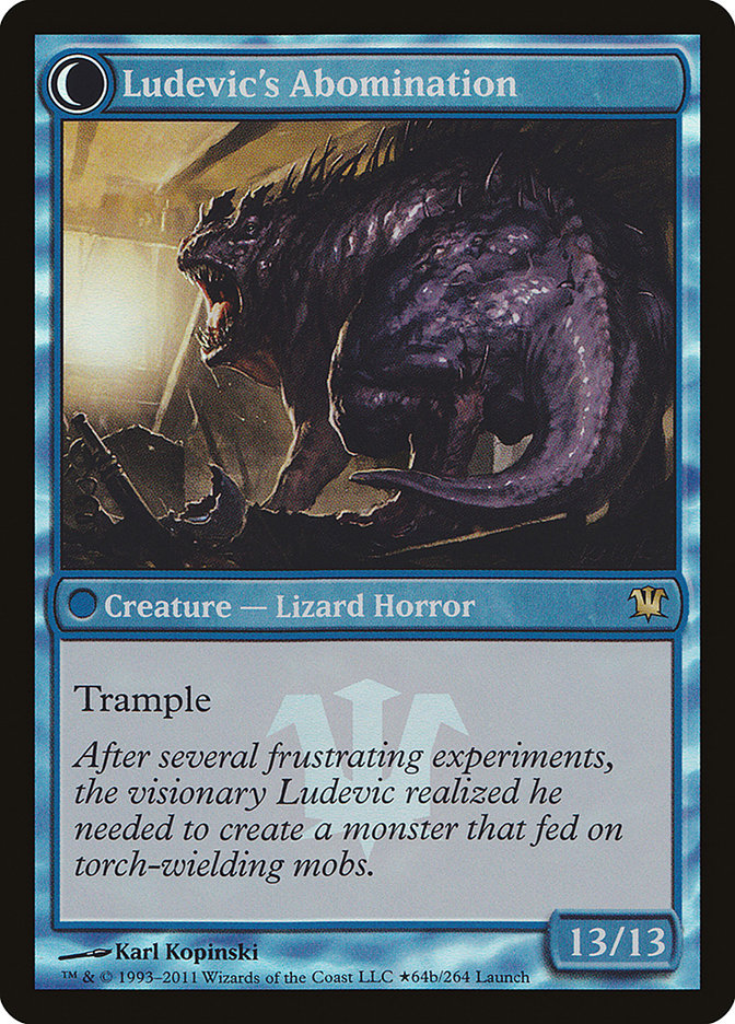 Ludevic's Test Subject // Ludevic's Abomination (Launch) [Innistrad Prerelease Promos] | Card Merchant Takapuna