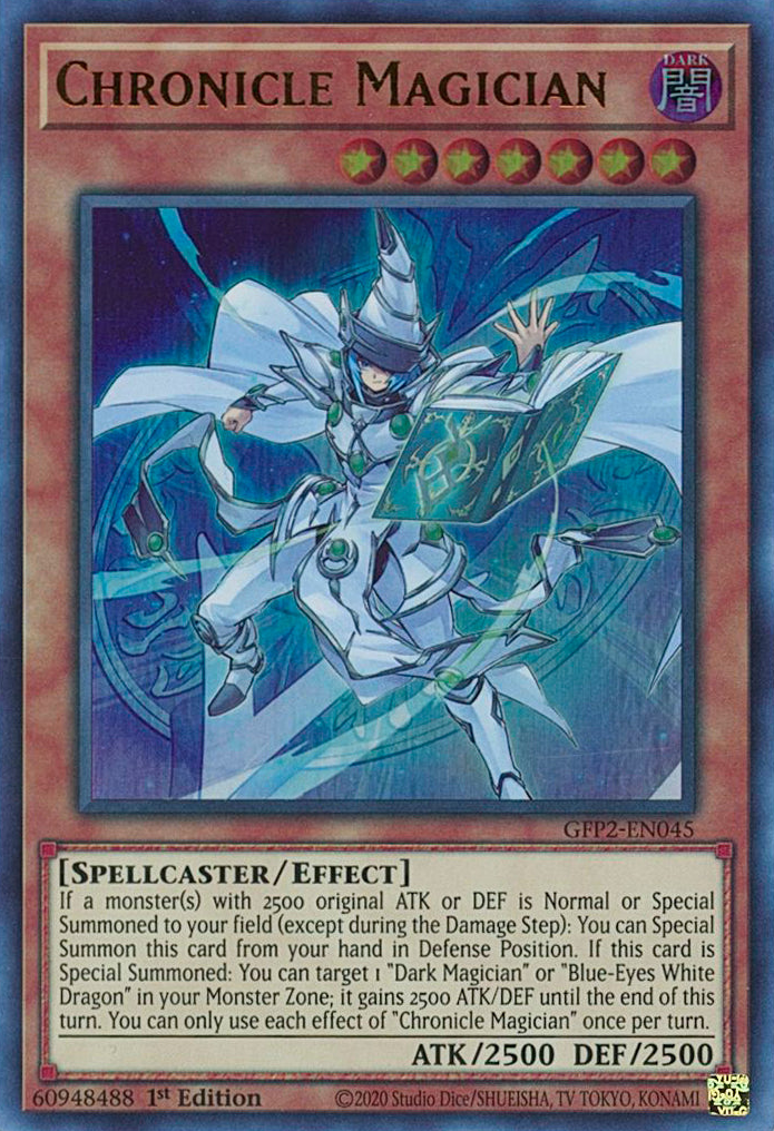 Chronicle Magician [GFP2-EN045] Ultra Rare | Card Merchant Takapuna