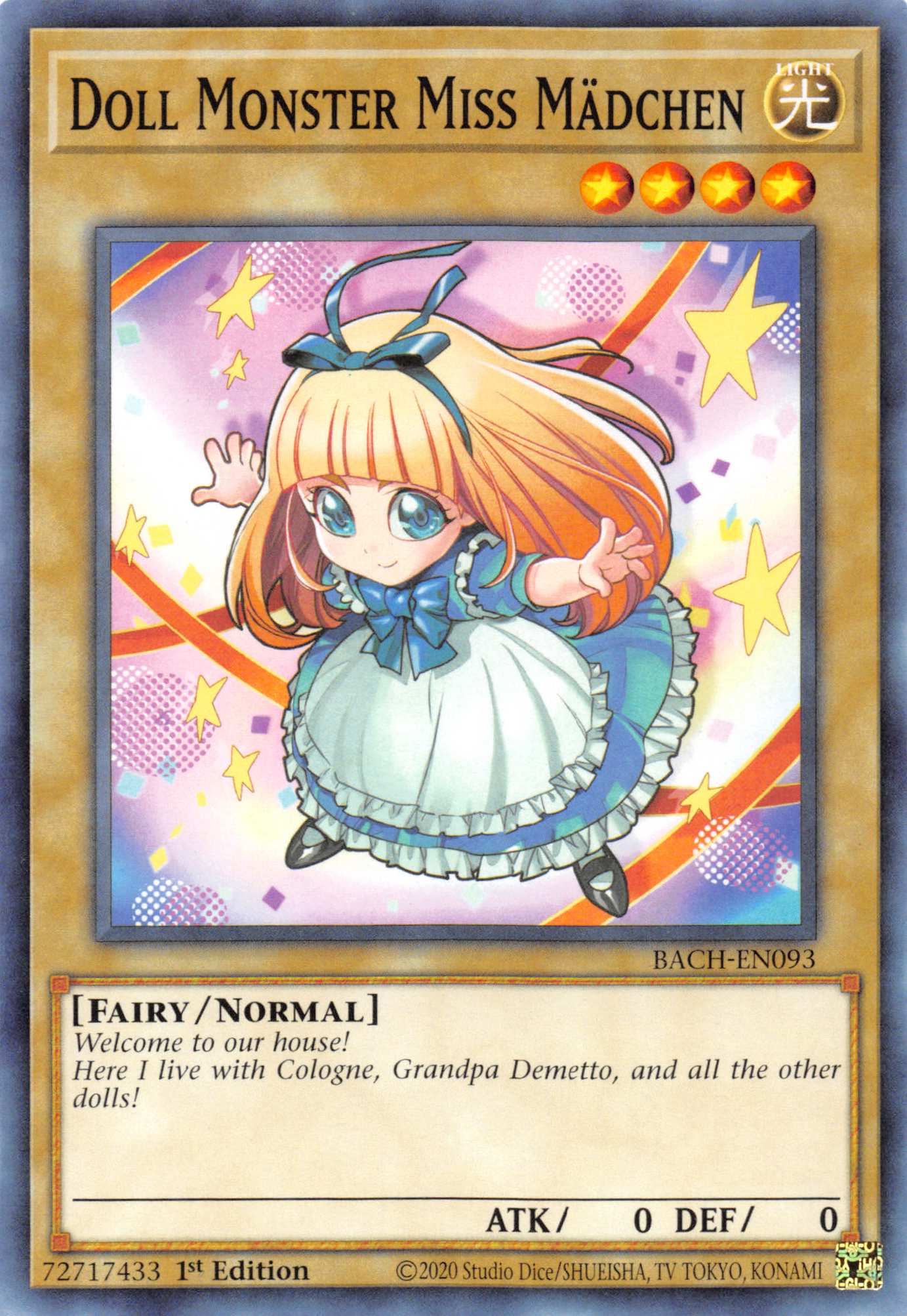 Doll Monster Miss Madchen [BACH-EN093] Common | Card Merchant Takapuna