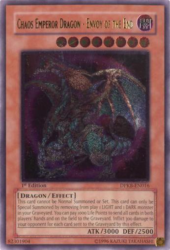 Chaos Emperor Dragon - Envoy of the End [DPKB-EN016] Ultimate Rare | Card Merchant Takapuna