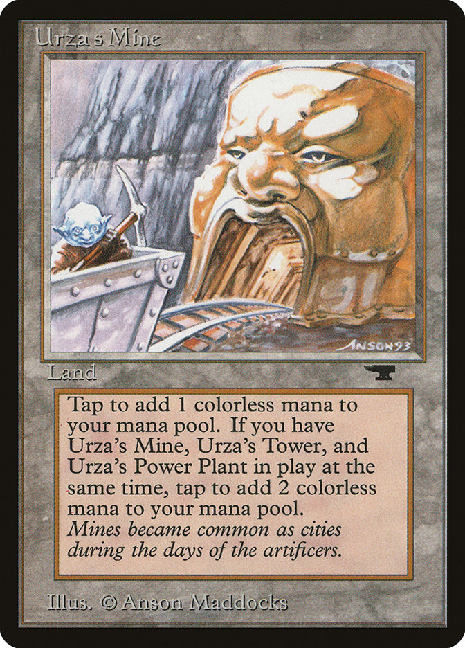 Urza's Mine (Mine Cart Entering Mouth) [Antiquities] | Card Merchant Takapuna