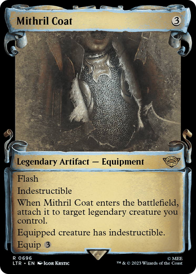 Mithril Coat [The Lord of the Rings: Tales of Middle-Earth Showcase Scrolls] | Card Merchant Takapuna