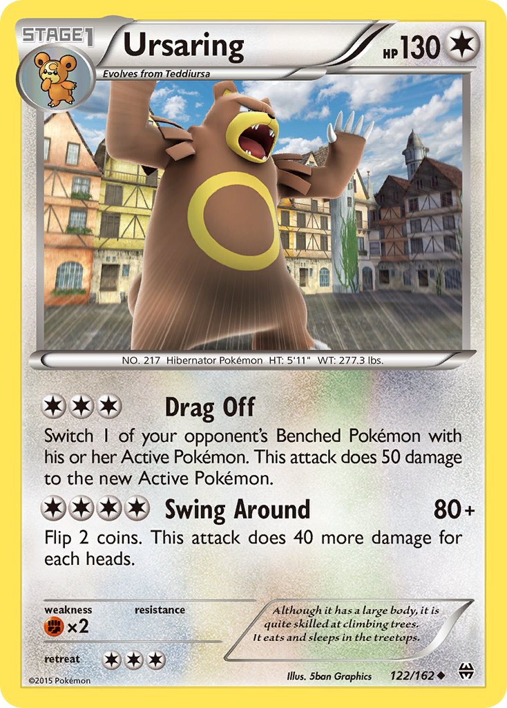 Ursaring (122/162) [XY: BREAKthrough] | Card Merchant Takapuna