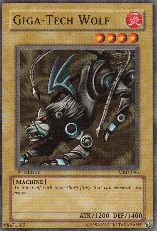 Giga-Tech Wolf [MRD-096] Common | Card Merchant Takapuna