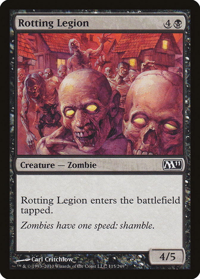 Rotting Legion [Magic 2011] | Card Merchant Takapuna