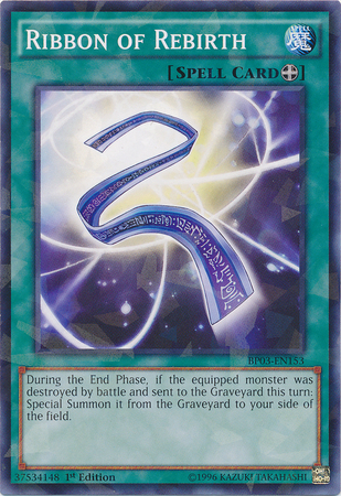 Ribbon of Rebirth [BP03-EN153] Shatterfoil Rare | Card Merchant Takapuna