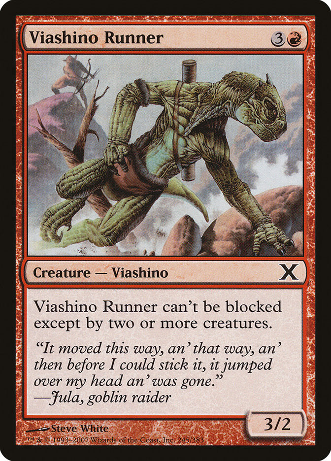 Viashino Runner [Tenth Edition] | Card Merchant Takapuna