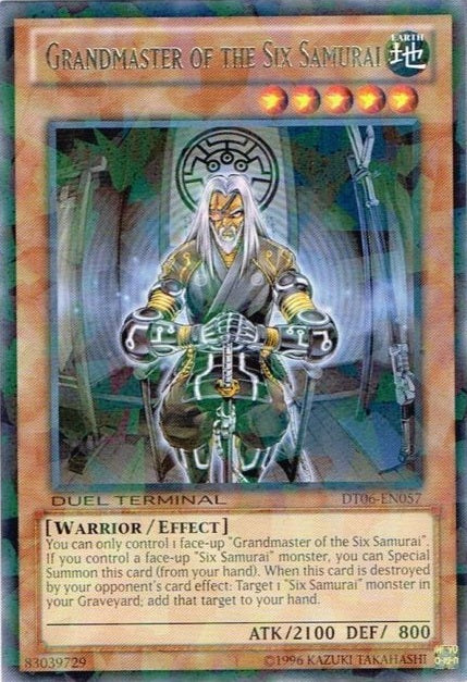 Grandmaster of the Six Samurai [DT06-EN057] Rare | Card Merchant Takapuna