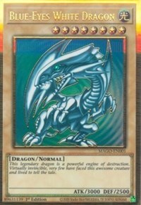 Blue-Eyes White Dragon [MAGO-EN001] Gold Rare | Card Merchant Takapuna