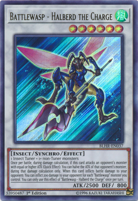 Battlewasp - Halberd the Charge [BLHR-EN037] Ultra Rare | Card Merchant Takapuna