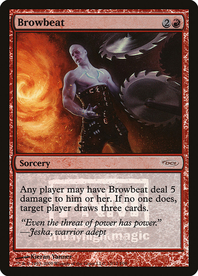 Browbeat [Friday Night Magic 2009] | Card Merchant Takapuna