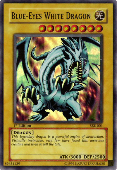 Blue-Eyes White Dragon [SKE-001] Super Rare | Card Merchant Takapuna