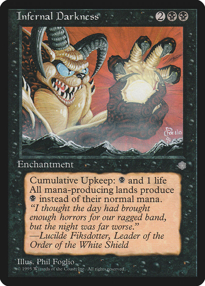 Infernal Darkness [Ice Age] | Card Merchant Takapuna