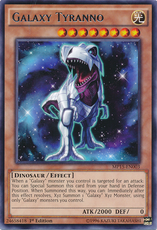 Galaxy Tyranno [MP15-EN003] Rare | Card Merchant Takapuna