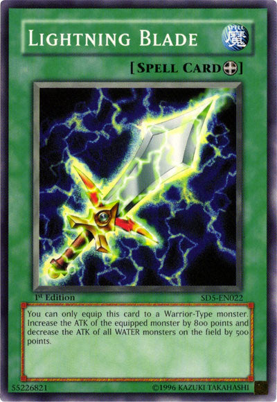 Lightning Blade [SD5-EN022] Common | Card Merchant Takapuna