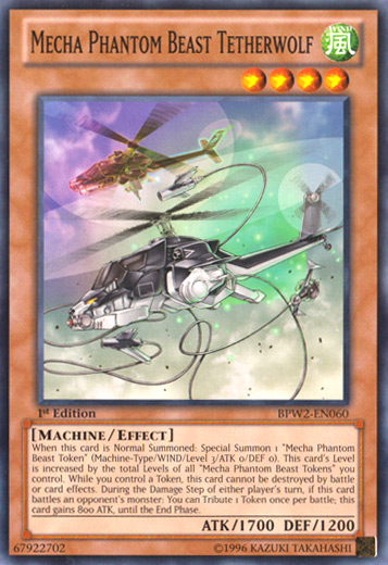 Mecha Phantom Beast Tetherwolf [BPW2-EN060] Common | Card Merchant Takapuna