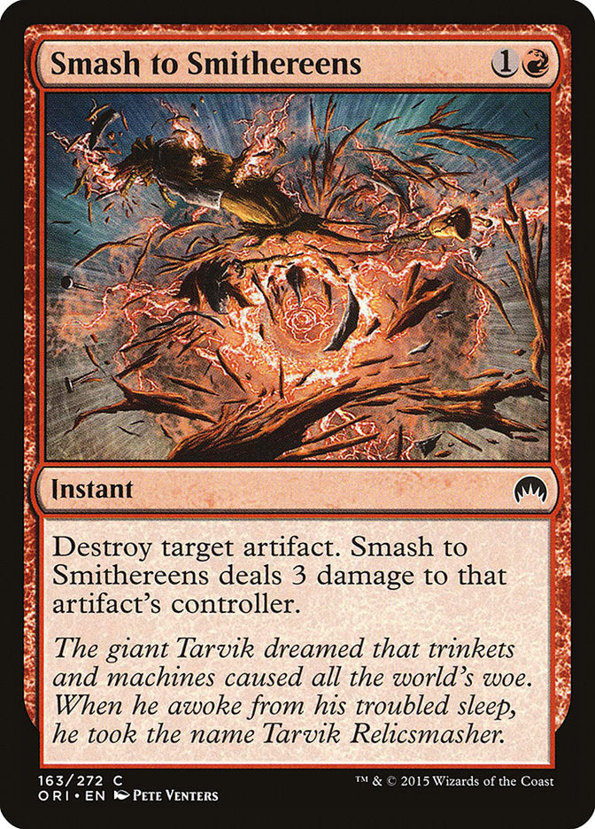 Smash to Smithereens [Magic Origins] | Card Merchant Takapuna