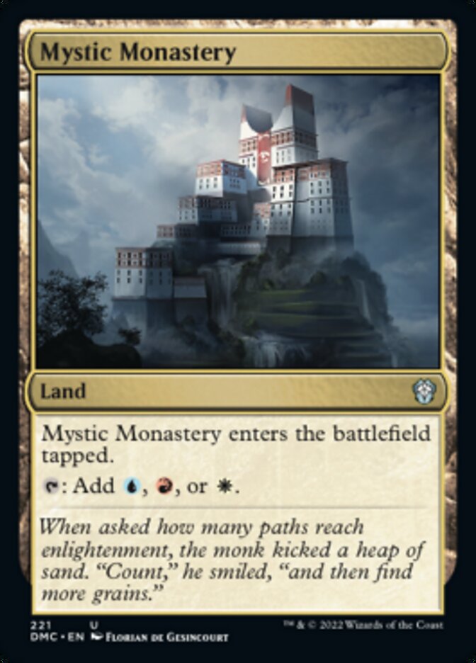 Mystic Monastery [Dominaria United Commander] | Card Merchant Takapuna