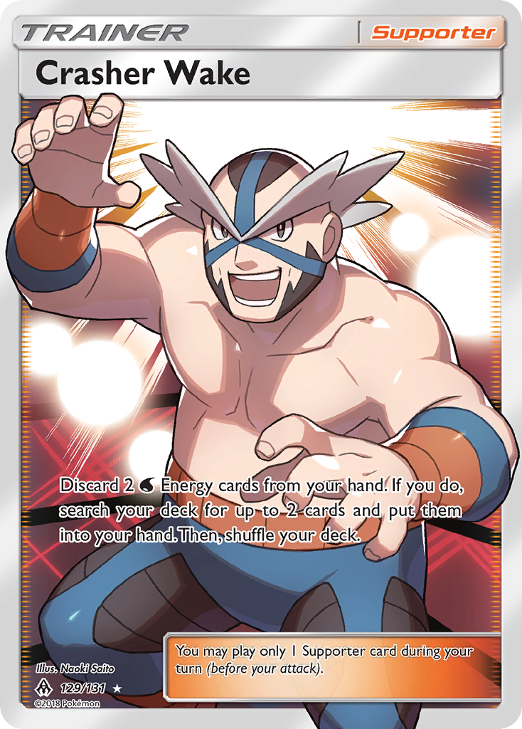 Crasher Wake (129/131) [Sun & Moon: Forbidden Light] | Card Merchant Takapuna