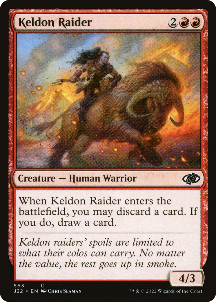 Keldon Raider [Jumpstart 2022] | Card Merchant Takapuna