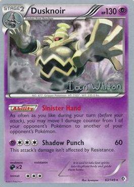 Dusknoir (63/149) (American Gothic - Ian Whiton) [World Championships 2013] | Card Merchant Takapuna