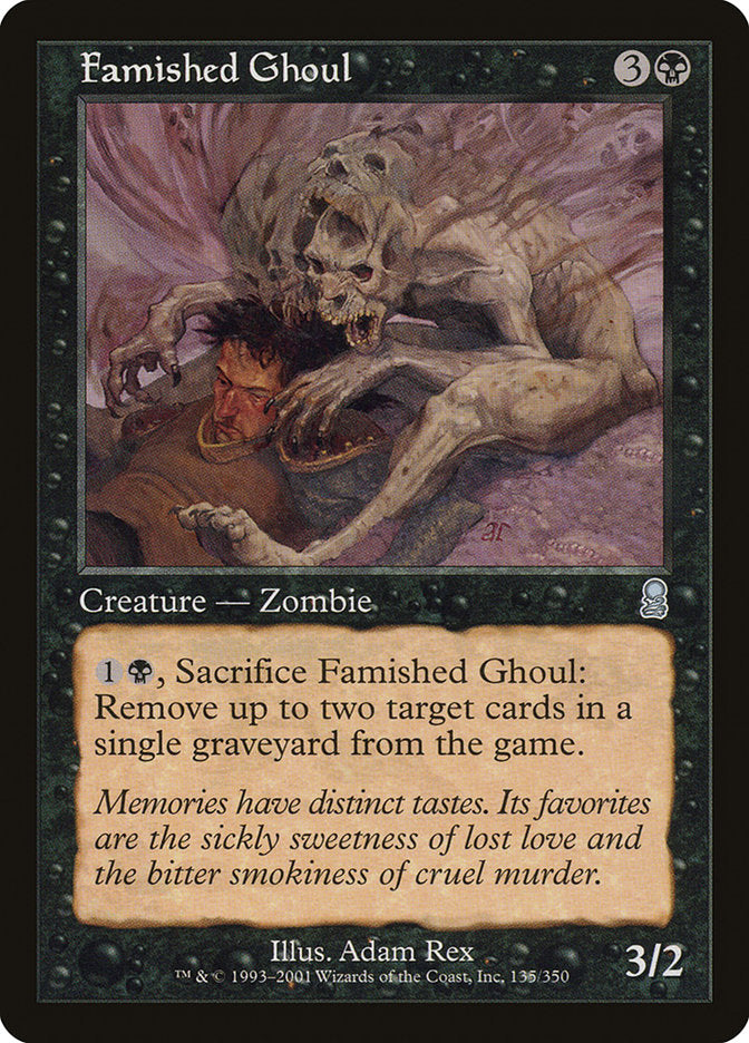 Famished Ghoul [Odyssey] | Card Merchant Takapuna