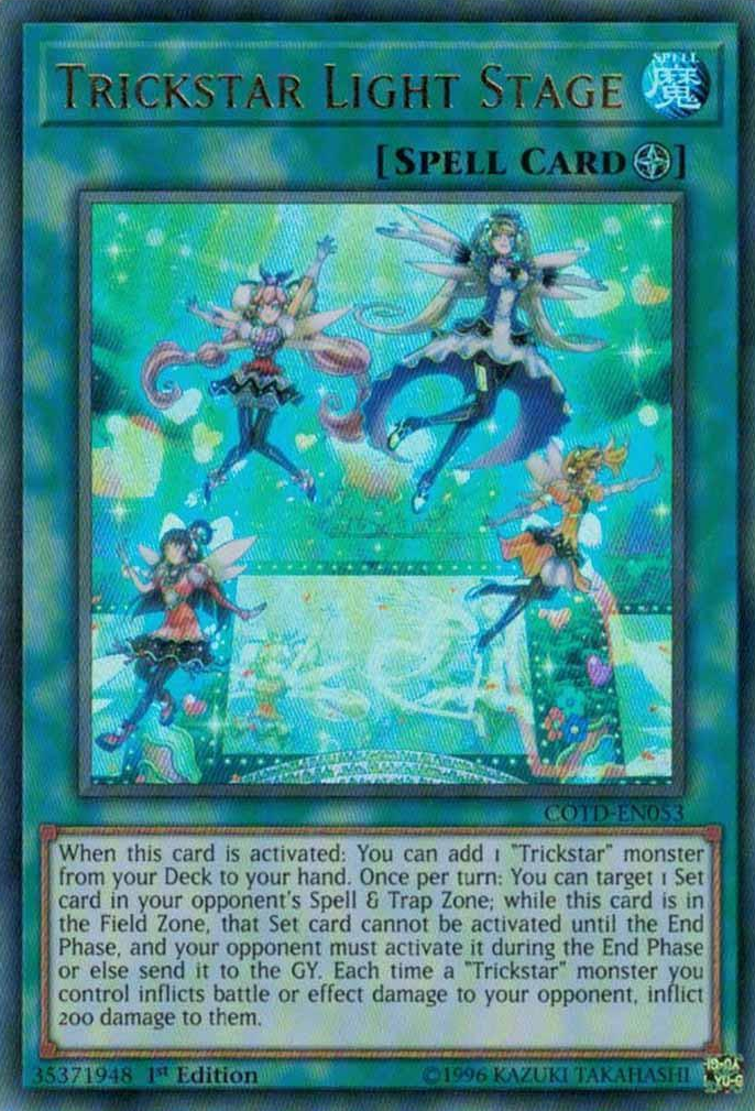 Trickstar Light Stage [COTD-EN053] Ultra Rare | Card Merchant Takapuna