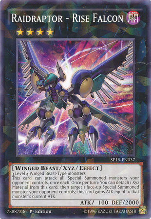 Raidraptor - Rise Falcon [SP15-EN037] Shatterfoil Rare | Card Merchant Takapuna