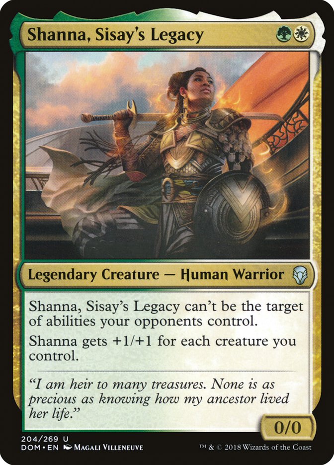 Shanna, Sisay's Legacy [Dominaria] | Card Merchant Takapuna