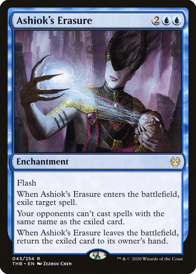 Ashiok's Erasure [Theros Beyond Death] | Card Merchant Takapuna