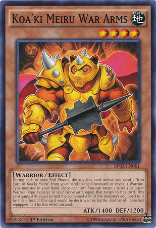 Koa'ki Meiru War Arms [BP03-EN061] Common | Card Merchant Takapuna