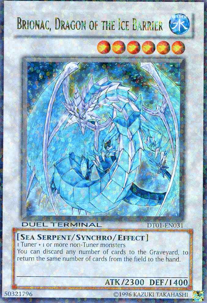 Brionac, Dragon of the Ice Barrier [DT01-EN031] Ultra Rare | Card Merchant Takapuna