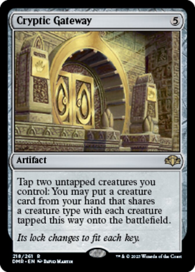 Cryptic Gateway [Dominaria Remastered] | Card Merchant Takapuna