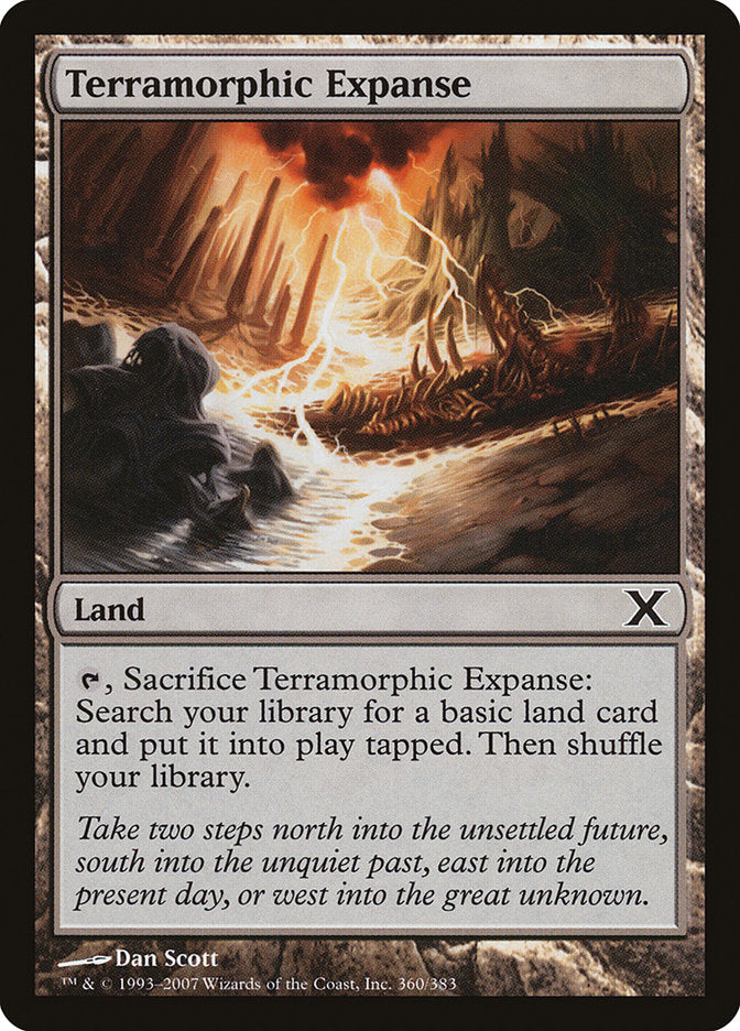 Terramorphic Expanse [Tenth Edition] | Card Merchant Takapuna